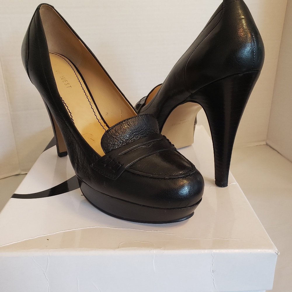 Nine West - Nwabalene Black heels, Size 8.5,